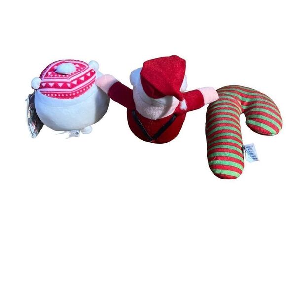 Santa, Candy Cane, and Brooke Squishmallow, 3 Christmas plushies - Picture 4 of 15